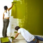 Как правильно производить окраску стен